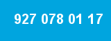 927 078 01 17
